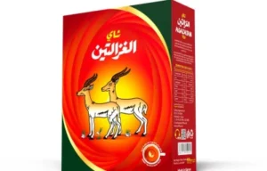 كرتونة شاي الغزالتين رطل