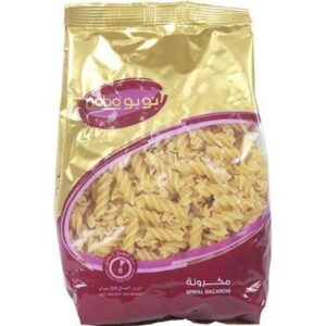 كرتونة مكرونه نوبو حلزوني