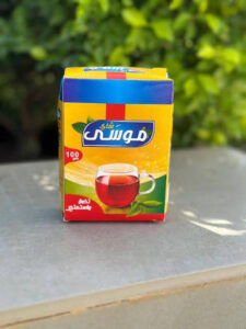كرتونة شاي موسى ربع رطل