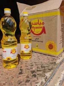 كرتونة زيت مياسم 1لتر