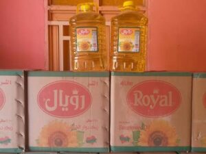كرتونة زيت رويال (٤ لتر ×٤ حبات)