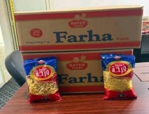 كرتونة مكرونة فرحة (20 كيس)